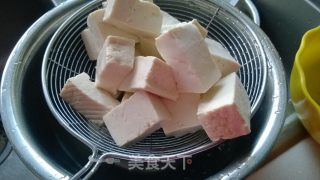 香菇杂酱炖豆腐的做法步骤：4