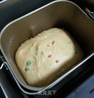 蔬菜面包的做法步骤：7
