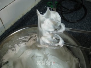 抹茶蜜豆蛋糕卷的做法步骤：6