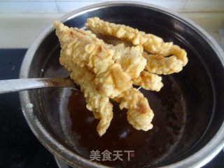 糖醋里脊的做法步骤：4