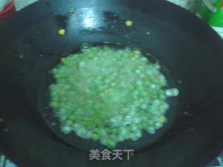 蛋黄焗玉米豌豆的做法步骤：3