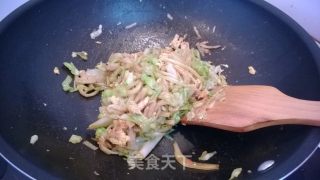 蛋炒饼的做法步骤：7