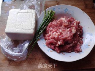 麻婆豆腐（无锡版）的做法步骤：1