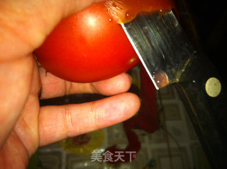 番茄玫瑰的做法步骤：3