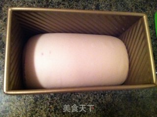 紫甘蓝双色土司的做法步骤：9