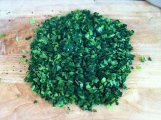 黑豆面小白菜饺子的做法步骤：3