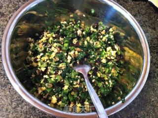黑豆面小白菜饺子的做法步骤：6