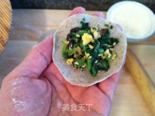 黑豆面小白菜饺子的做法步骤：9