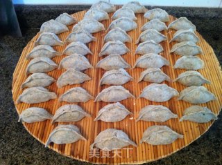黑豆面小白菜饺子的做法步骤：10