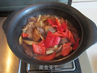 花菇笋子五花肉的做法步骤：10