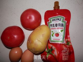 茄汁土豆浓汤的做法步骤：1