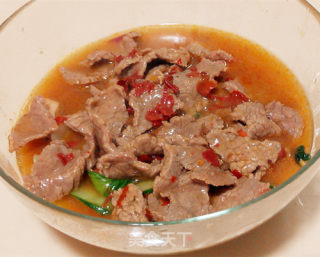 水煮牛肉的做法步骤：8