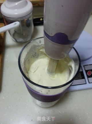 清爽绵软 入口即化 很适合宝宝吃滴轻乳酪蛋糕的做法步骤：1