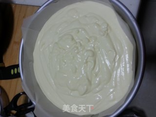 清爽绵软 入口即化 很适合宝宝吃滴轻乳酪蛋糕的做法步骤：14