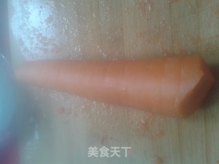 胡萝卜版——素肉松的做法步骤：1