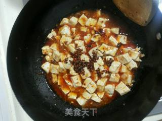 麻婆豆腐的做法步骤：10