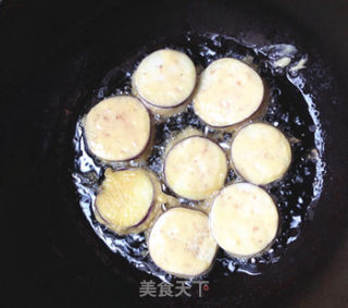 茄汁茄子盒的做法步骤：7