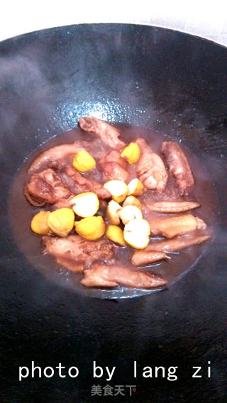 红酒粟子鸡翅的做法步骤：6