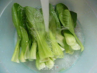 开洋香干炒青菜的做法步骤：3