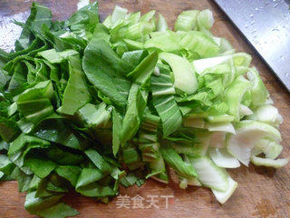 开洋香干炒青菜的做法步骤：4