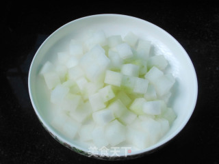 冬瓜双豆的做法步骤：4