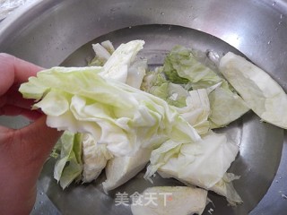 肉末卷心菜包子的做法步骤：4