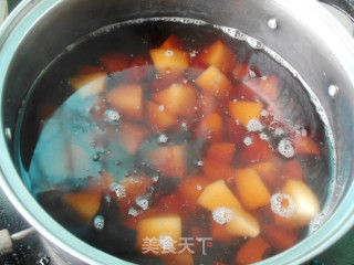 雪梨黑豆糖水的做法步骤：5