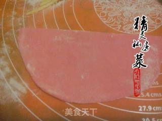 精灵彩丝卷面粉的做法步骤：3