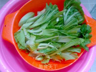 上汤芥菜煲的做法步骤：1