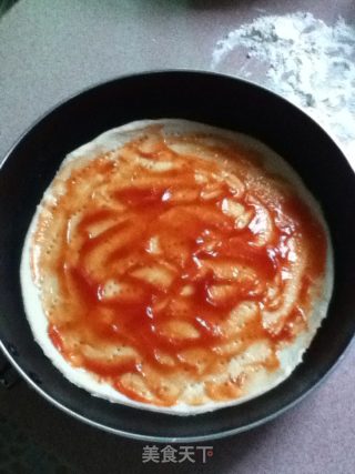 牛肉花边披萨的做法步骤：6