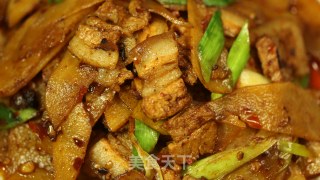 土豆盐煎肉的做法步骤：10