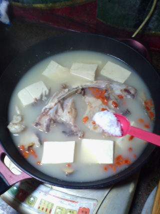 鲢鱼豆腐汤的做法步骤：6