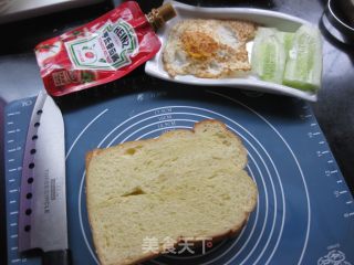 三明治的做法步骤：2