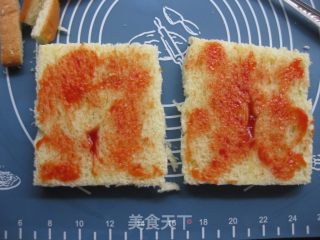 三明治的做法步骤：6