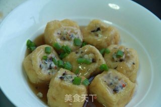 上汤油豆腐的做法步骤：6