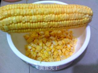 玉米蛋花羹的做法步骤：1