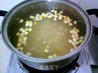 玉米蛋花羹的做法步骤：6