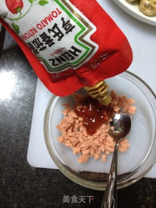 亨氏番茄酱芝士菇盏的做法步骤：6
