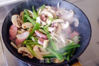 拿波里意大利面的做法步骤：4