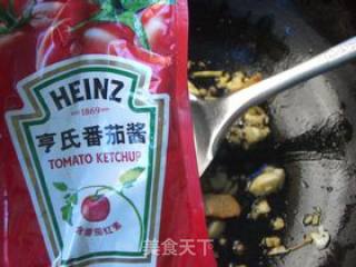 贝肉炒丝瓜的做法步骤：7