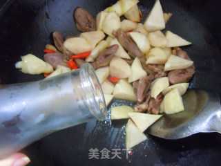 香辣可口开胃菜---茭白鸭心的做法步骤：8