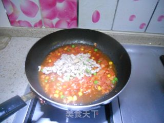美味增色---茄汁通心粉的做法步骤：8