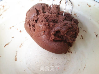 让味蕾开花的惊喜小点~可可小酥饼的做法步骤：4