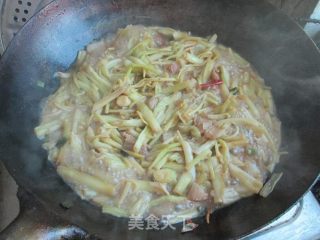 蒲笋炖肉的做法步骤：10