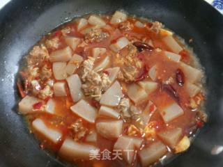 牛腩烧魔芋的做法步骤：10