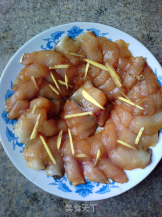 清蒸鱼片的做法步骤：3