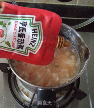 西红柿疙瘩汤的做法步骤：9