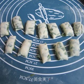 韭菜卷的做法步骤：7