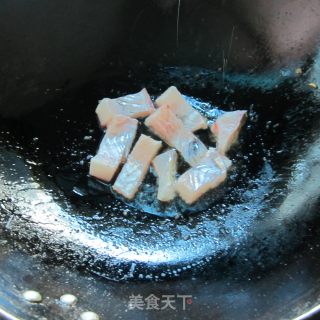鲜豆角煮鱼的做法步骤：3