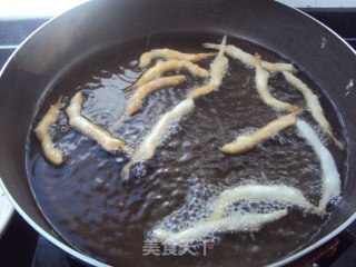 朱砂银鱼的做法步骤：8